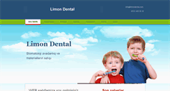 Desktop Screenshot of limondental.com